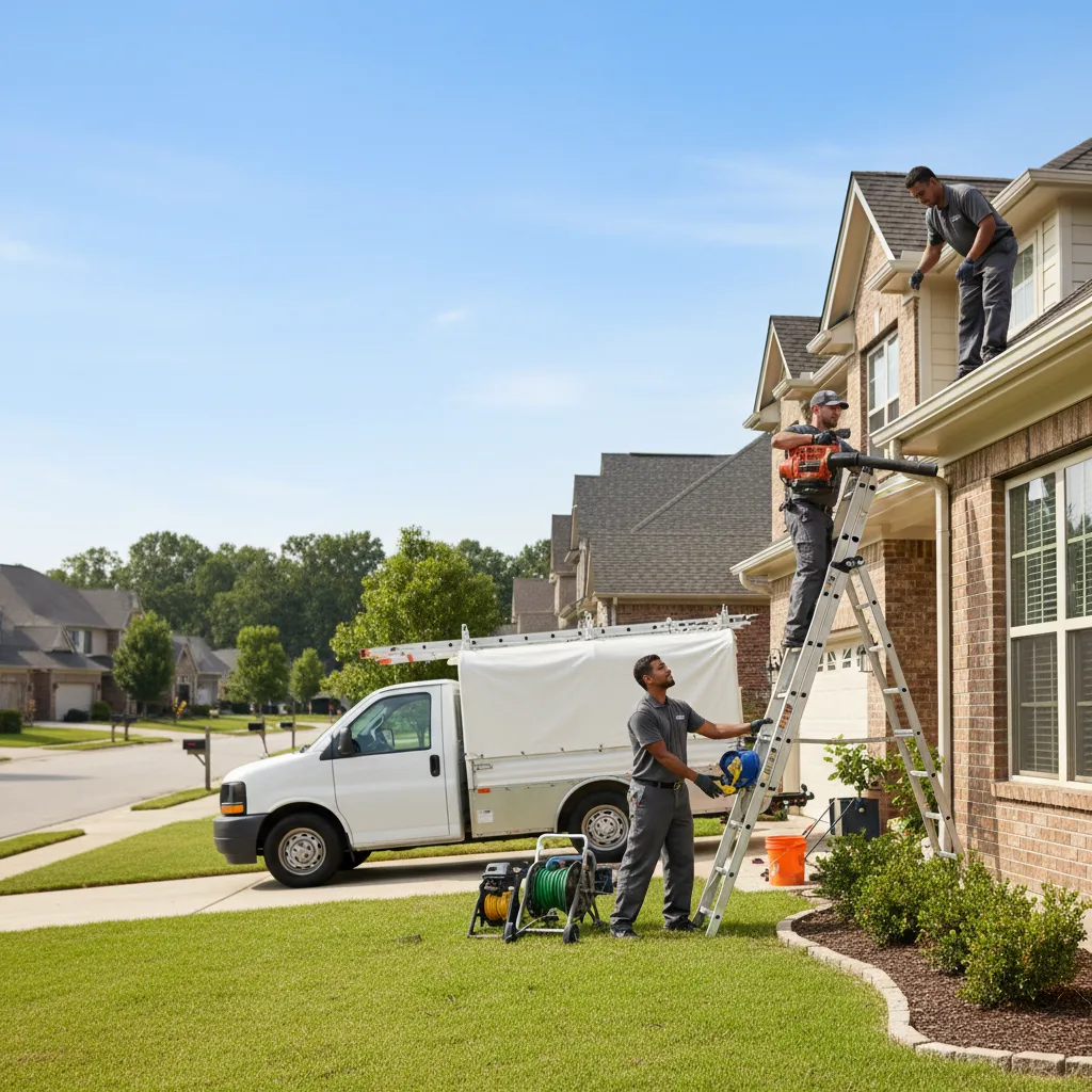 Home Gutter Service in Eden, TX near me